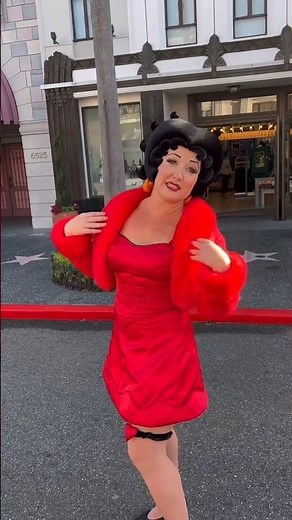 Best! Betty Boop ! Meet and Greet! Universal Studios!