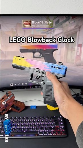 LEGO Glock-18 FADE