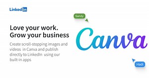 LinkedIn and Canva