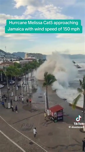 102 reactions · 39 shares | GOD HAVE MERCY  Melissa made landfall near New Hope, Jamaica on 28 October 2025 as a Category 5 hurricane with sustained winds around 185 mph (≈295 km/h). ￼ The warnings are calling this possibly the strongest storm ever to hit Jamaica, with major risk of catastrophic damage, flooding, landslides and storm surge up to ~4 m. #viralpost2025シ #hurricane | Adelani Ayeni | Facebook