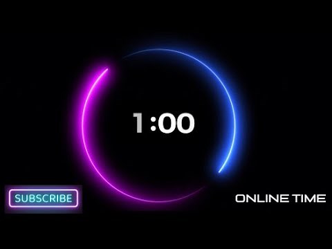 1 Minute Timer With Alarm