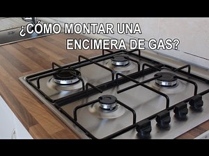 Cómo montar una placa de gas