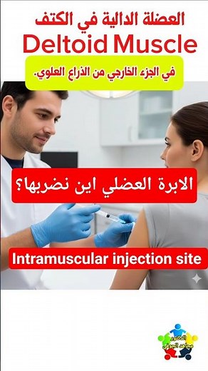 Intramuscular injection site #iminjection #shorts