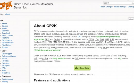 CP2K Tutorial 1.0基础教程【中英文双语字幕】