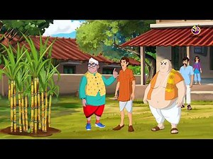 বাংলা কমেডি - পিন্টু আর আখের খেত Sera Hasir Golpo | Ssoftoons New Cartoon | Pintu Bhaiya