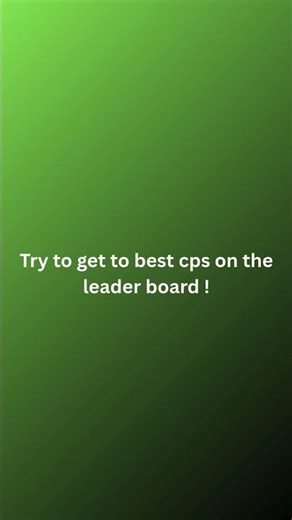 I made my own cps tester #viral #html #cps