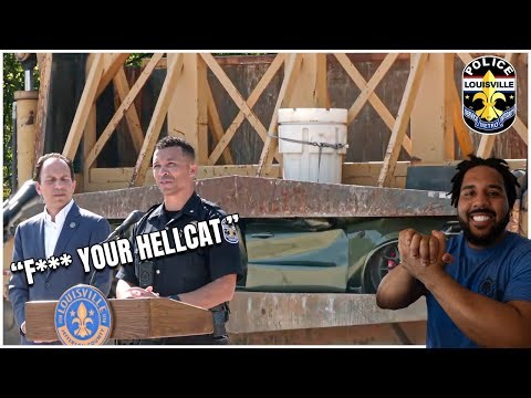 Louisville Metro Police F***ING CRUSHED this HELLCAT DURANGO on LIVE TV | TOO FAR?
