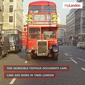 1.8M views · 24K reactions | This incredible footage documents a car ride through central London in the 1960s. | MyLondon | Facebook