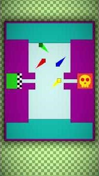 Square Race🟥🟦🟩🟨 #squarerace #squareracegame #satisfying