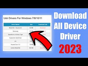 Free Download All Phone Driver & Set Up 2024. USB Drivers For Windows 7/8/10/11 Download #PhoneDrive