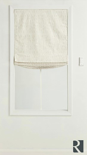 Timeless style, effortless motorization. Take a behind-the-scenes look at the fabrication of our Motorized Relaxed Roman Shade. Bring this project to life with our R-TEC Automation Shade Starter Kit and download the FREE Project Guide at bit.ly/RTEC-Relaxed-Roman-Guide. | Rowley Company