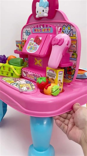 Satisfying with Unboxing & Review Miniature Hello Kitty Kitchen Set Toy | ASMR Videos no music
