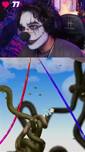 Clown Gets Edged by a Mushroom 🍄👀| #crackling_clown #pogostuck #unlucky #funny #clown #foryourpage