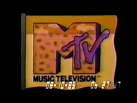 1985 MTV Music Videos and VJ Commentary with Commercials