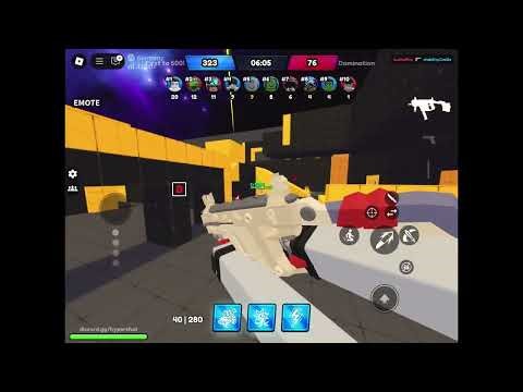 Playing hypershot (using Vector smg)