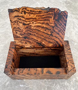 Australian Blackbutt Burl Box With Natural Live Edge - Etsy Australia