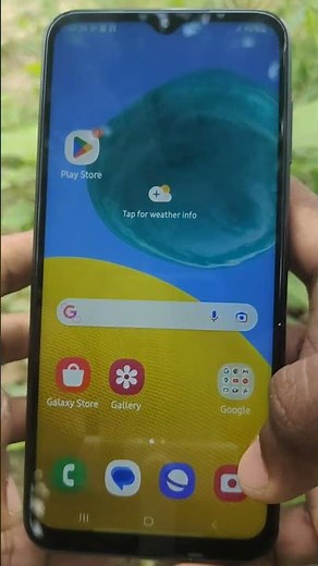 How to share photos, files, videos using Nearby share option in Samsung Galaxy M14 Smartphone