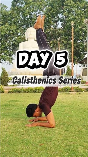 Day 5: Elbow stand 🤸 | Calisthenics Series