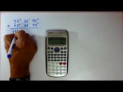 Sumar ángulos con la calculadora