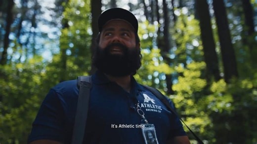 Athletic Brewing Company TV Spot, 'Meet Hawk: Taking Athletic to the Trail'