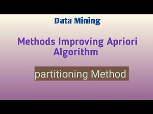 Lec- 3: Methods Improving Apriori Algorithm- Partitioning Method | Data Mining