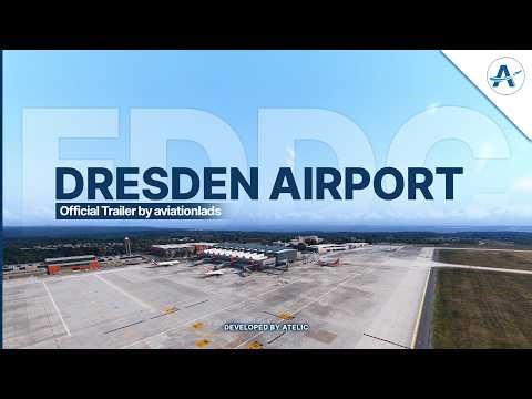 Dresden Airport for MSFS 2020 & 2024 by Atelic | Official Trailer