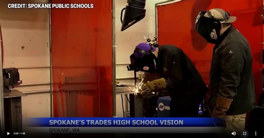 Spokane Schools and Spokane Community College Partner to Build Future Workforce Through Trades Education