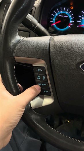 How to reset oil change required light on a 2012 Ford Fusion