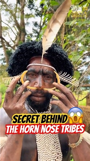 Secret behind the horn nose tribe⁉️😱 #denzel