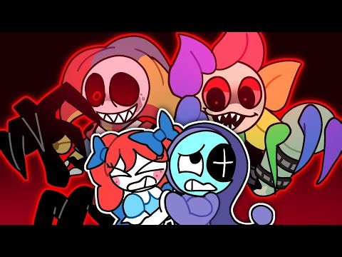 The characters from Poppy Playtime if they were in Dandy's World! 🌹🌻