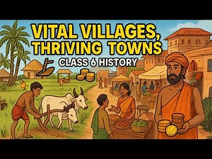 Vital Villages Thriving Towns [ NCERT ] Part 3 | Hindi | Animation