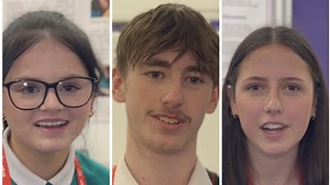 Watch: Young Scientist students on their STEM heroes