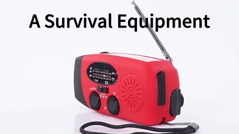 Solar Hand Crank Emergency Weather Radio,NOAA/AM/FM Portable Radio with 3 LED Flashlight 2000mAh Power Bank Cellphone Charger