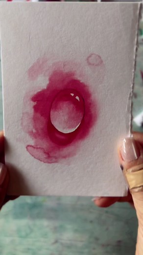 水彩で水滴を描くには💧#水彩 #透明水彩 #ワークショップ #描き方 #watercolor #イラスト #水彩画 #イラストメイキング