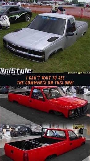 Battle of the Dropped Body Chopped Lowered Chevy Trucks