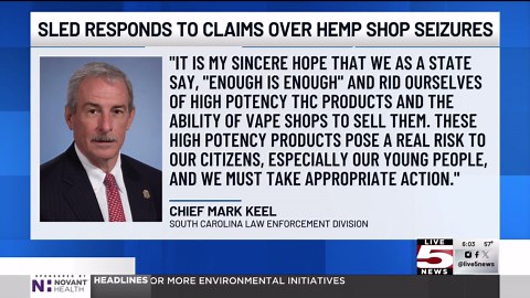 Hemp shop takes legal action after DEA seizes products