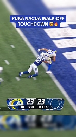 Puka Nacua Game-Winning Touchdown Highlights