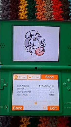 my flipnote animations from Jan-Feb #nintendo #flipnote #nostalgia #animation #2danimation #dsi