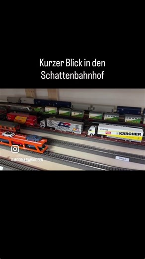 Kurzer Blick in den Schattenbahnhof #modellbahnideen #modellbahn #h0 #loklift #modelrailway