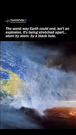 What a Black Hole Would Do to Earth 😳🕳️