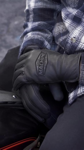 Loser Machine on Instagram: "~The Streetwise Glove~ Our Favorite all season glove! Made out of full grain leather, touch screen finger pads and thumb, elastic cinch cuff, and suede grip patch on palm. ~Available in Bone color and black~ - Get yours now on losermachine.com and don’t forget we have our after Christmas sale going on now! #losermachine #speedandskate"