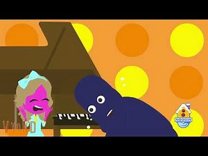 Play With Me Sesame: Prairie Dawn's Art Class - Cookie Monster eats Piano (2003) (RARE)