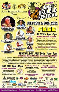 1st Annual Lana’i Ukulele Festival | Maui Now