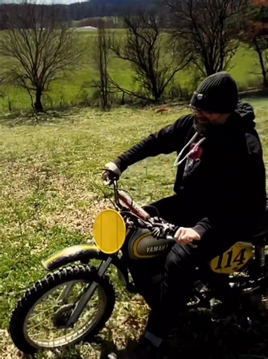 Nothing like riding Vintage Yamahas #yamaha #motorcycle