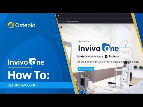 How To: Set Up an Invivo One Account