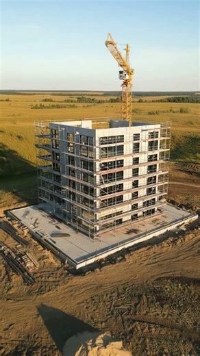 Minimalist Cube House Construction | Full Build Process Time-Lapse