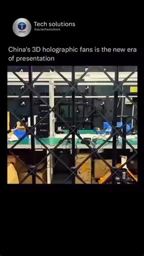 Tech solutions on Instagram: "China’s 3D holographic fans represent a new era of presentation by turning simple visuals into stunning floating hologram-like displays. These fans use rapidly spinning LED blades that light up in perfect synchronization, creating the illusion of 3D objects and animations suspended in mid-air. Because the images appear bright, clear, and viewable from multiple angles, they attract attention instantly—making them ideal for advertising, product showcases, and futurist