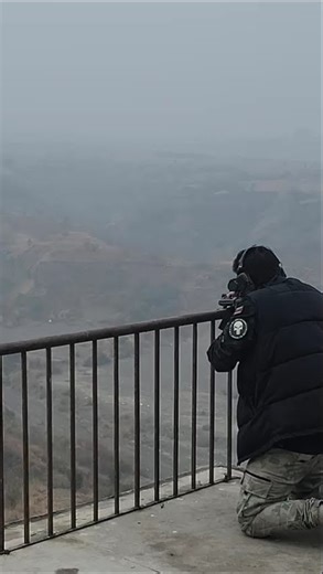 CustomTacticalGear M16A4 long range target Shooting #asmr