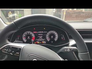 2022 Audi A6 Startup