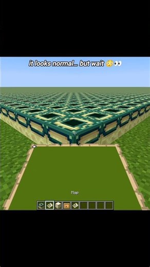 I Filled a Whole Map With End Portal Frames…😳 #minecraft